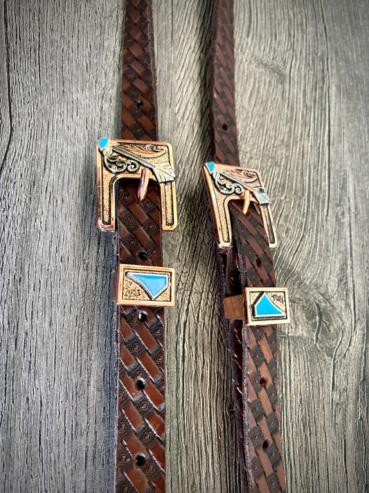 Hackamore/Bosal Hanger - Arrow - Hermann Oak Leather