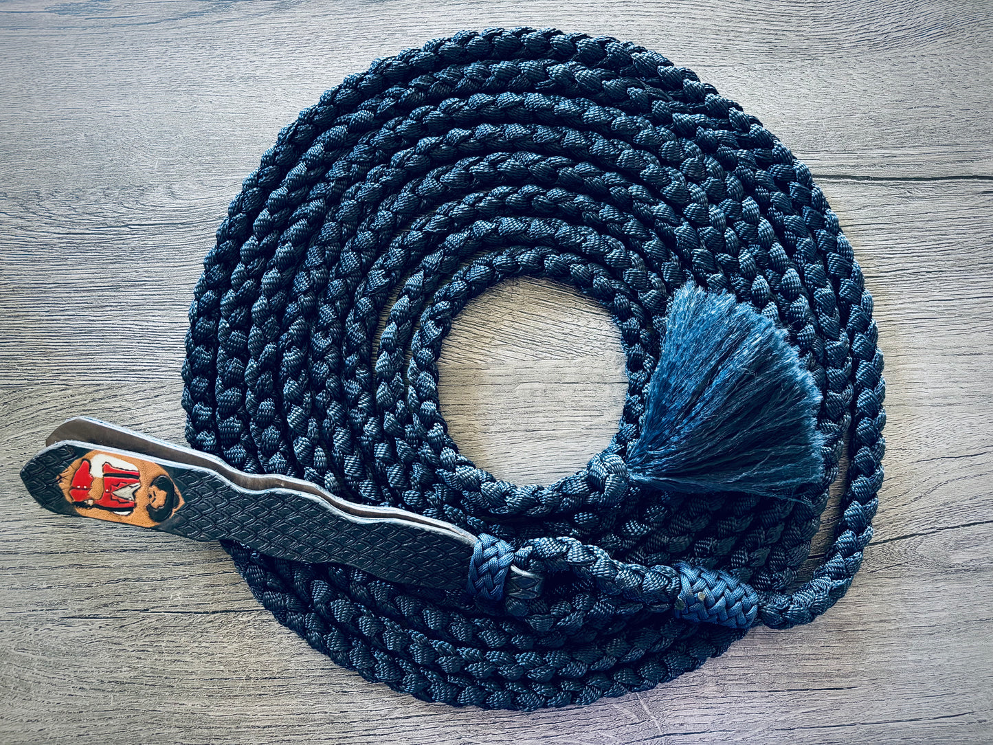 Mule Tape Mecate Only- Color Navy Blue - Tribute to Doc Holliday