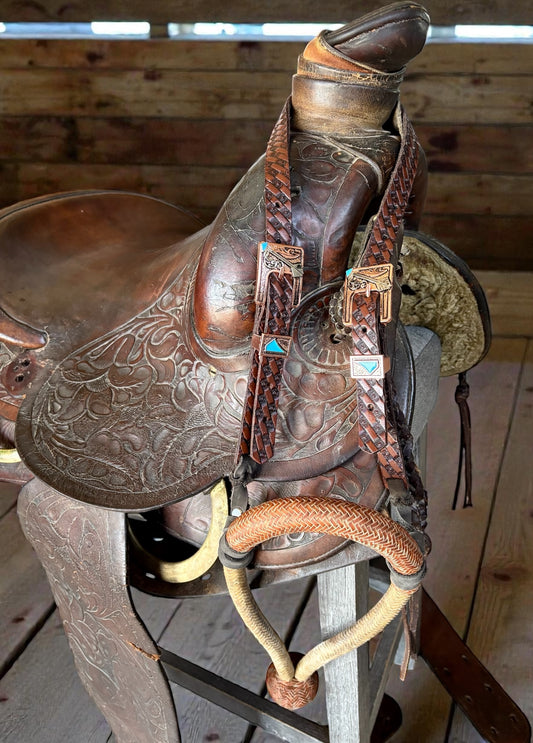 Hackamore/Bosal Hanger - Arrow - Hermann Oak Leather