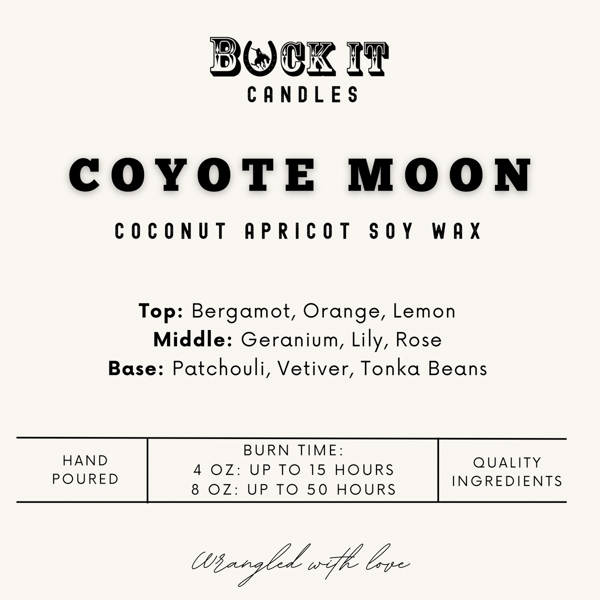 Coyote Moon Candle(Cracklin Birch Scent)
