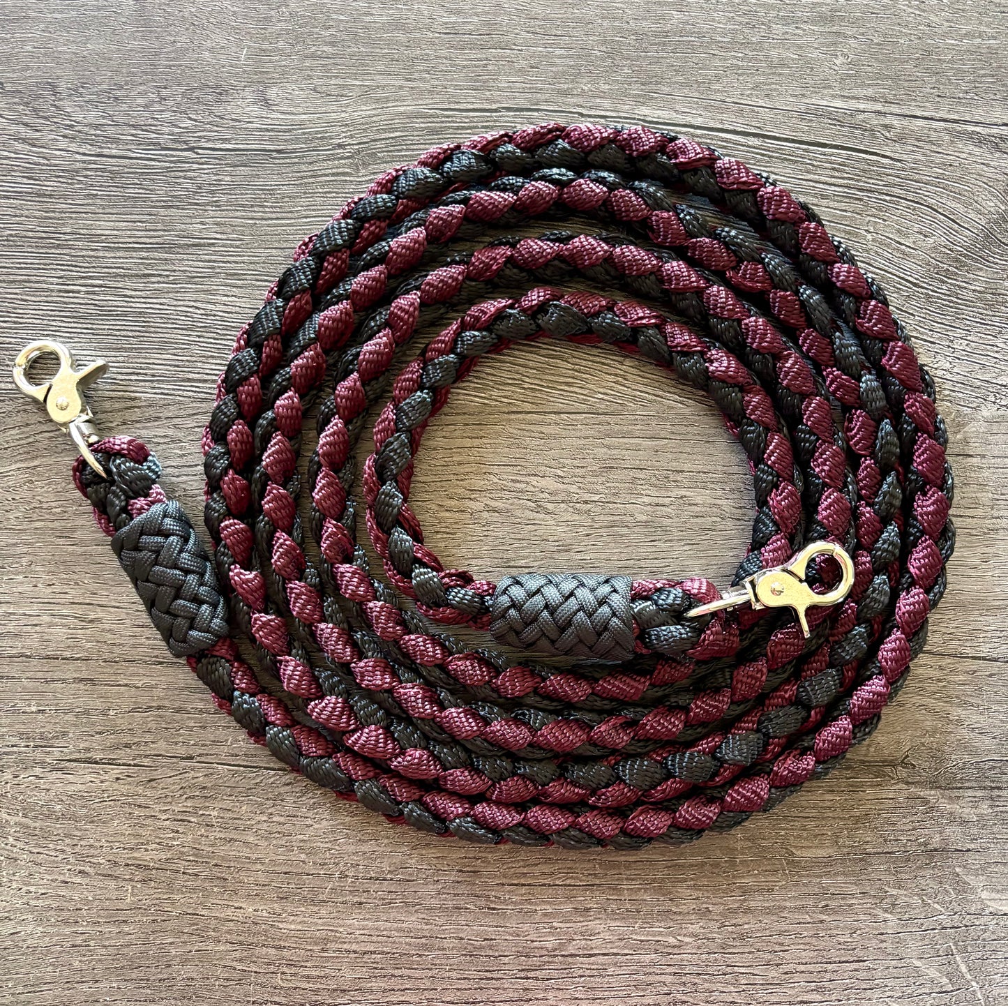 Mule Tape Roping Reins (Round Braid)