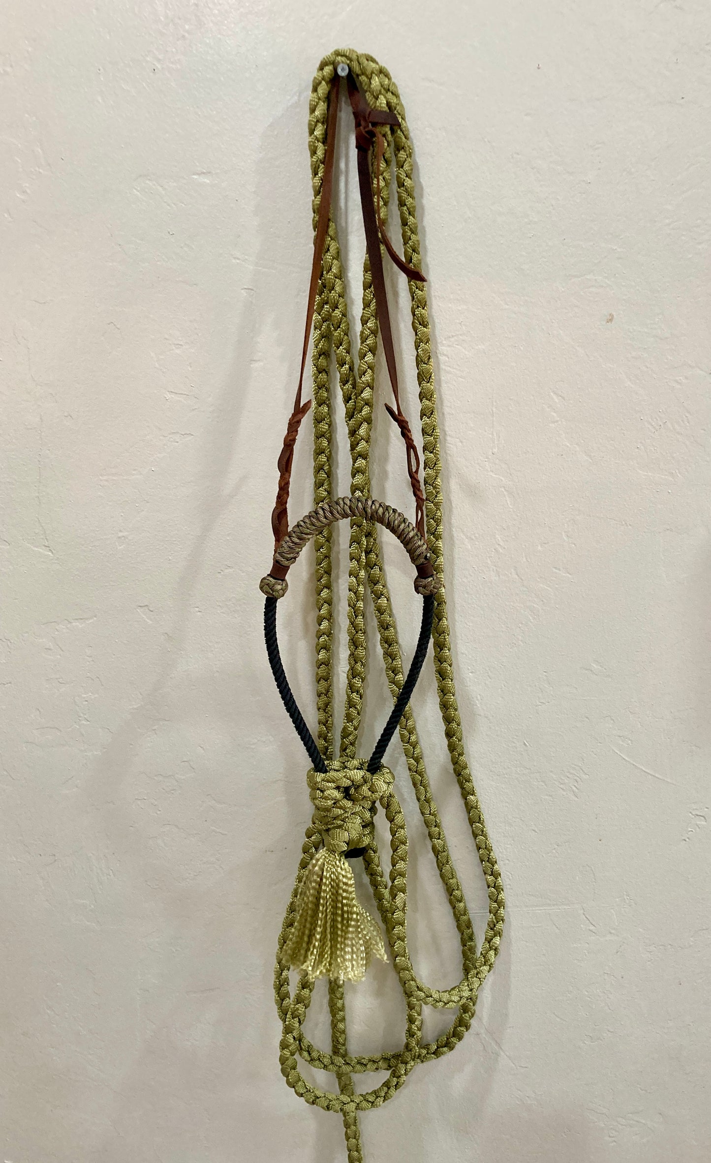 CUSTOM Lariat Hackamore and Mecate Set - Fits Most Horses - Made to Order