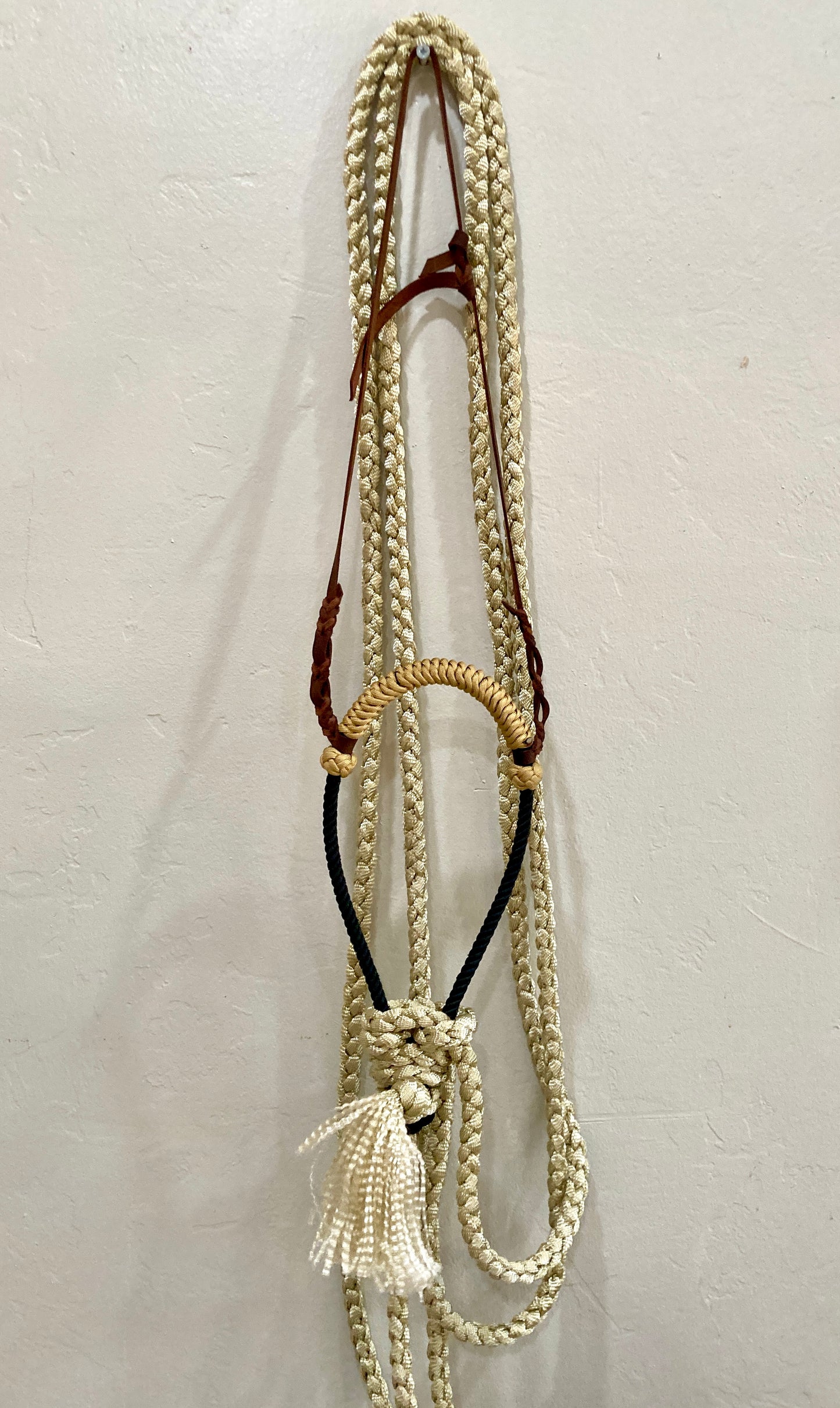 CUSTOM Lariat Hackamore and Mecate Set - Fits Most Horses - Made to Order