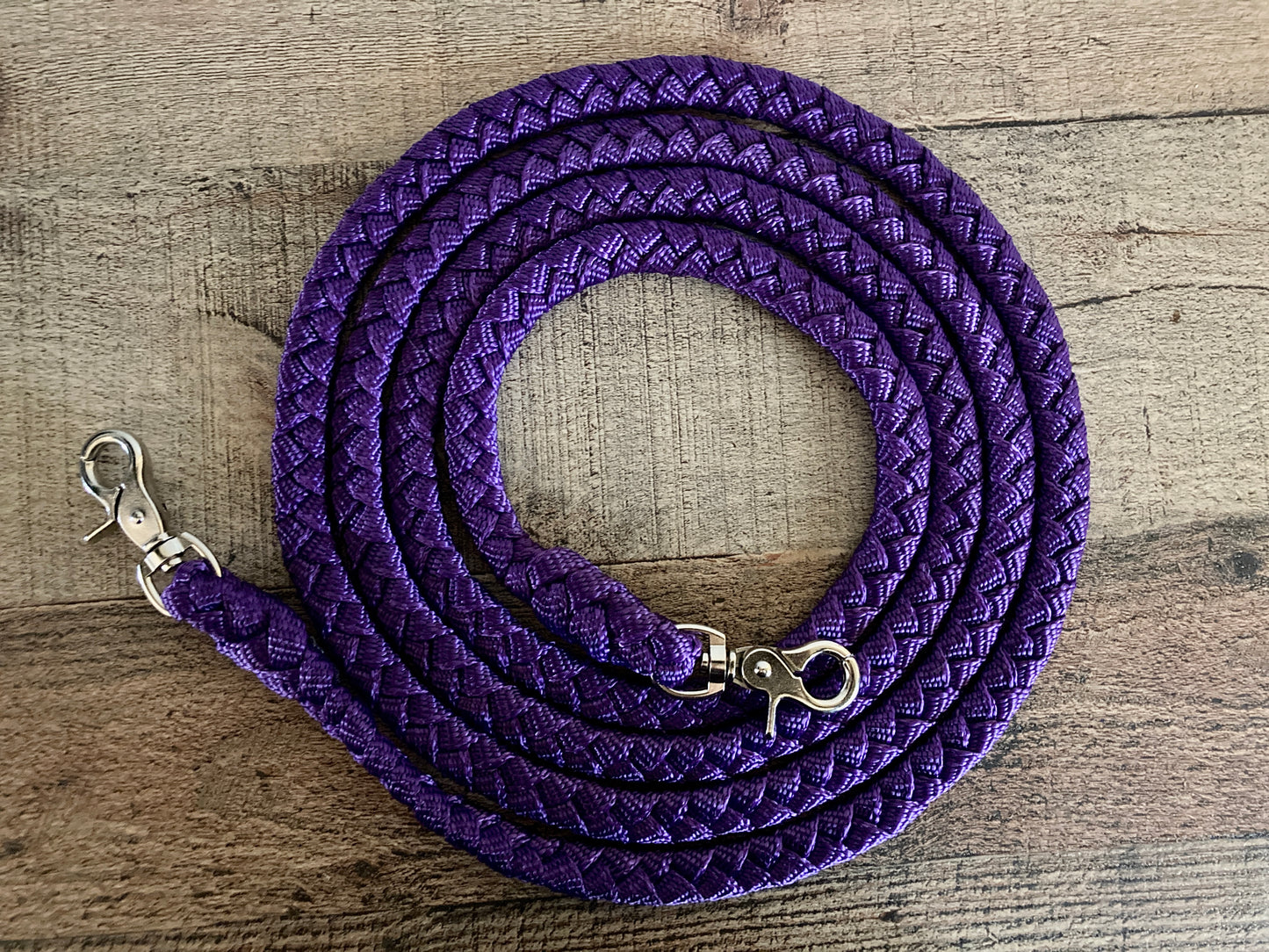 Mule Tape Roping Reins (Flat Braid)
