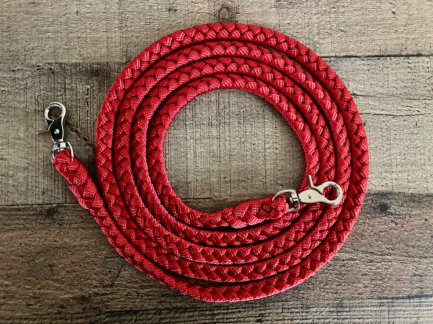 Mule Tape Roping Reins (Flat Braid)