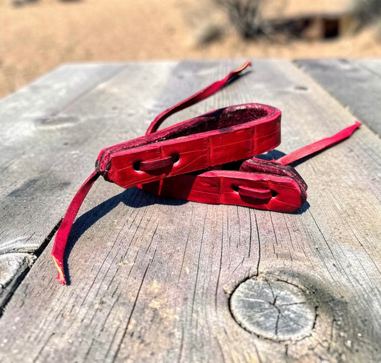 Exotic Water Loop Straps Rein Replacements - Caiman Alligator