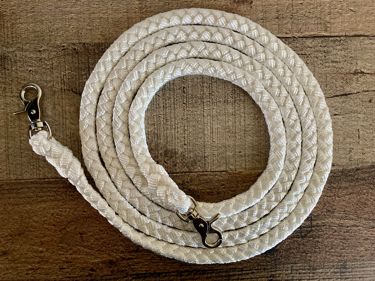 Mule Tape Roping Reins (Flat Braid)