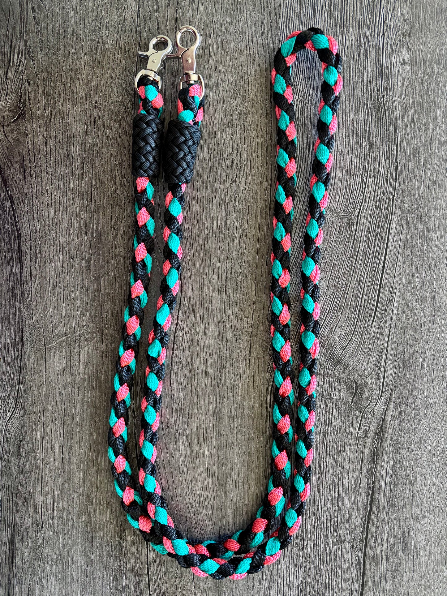 Mule Tape Roping Reins (Round Braid)