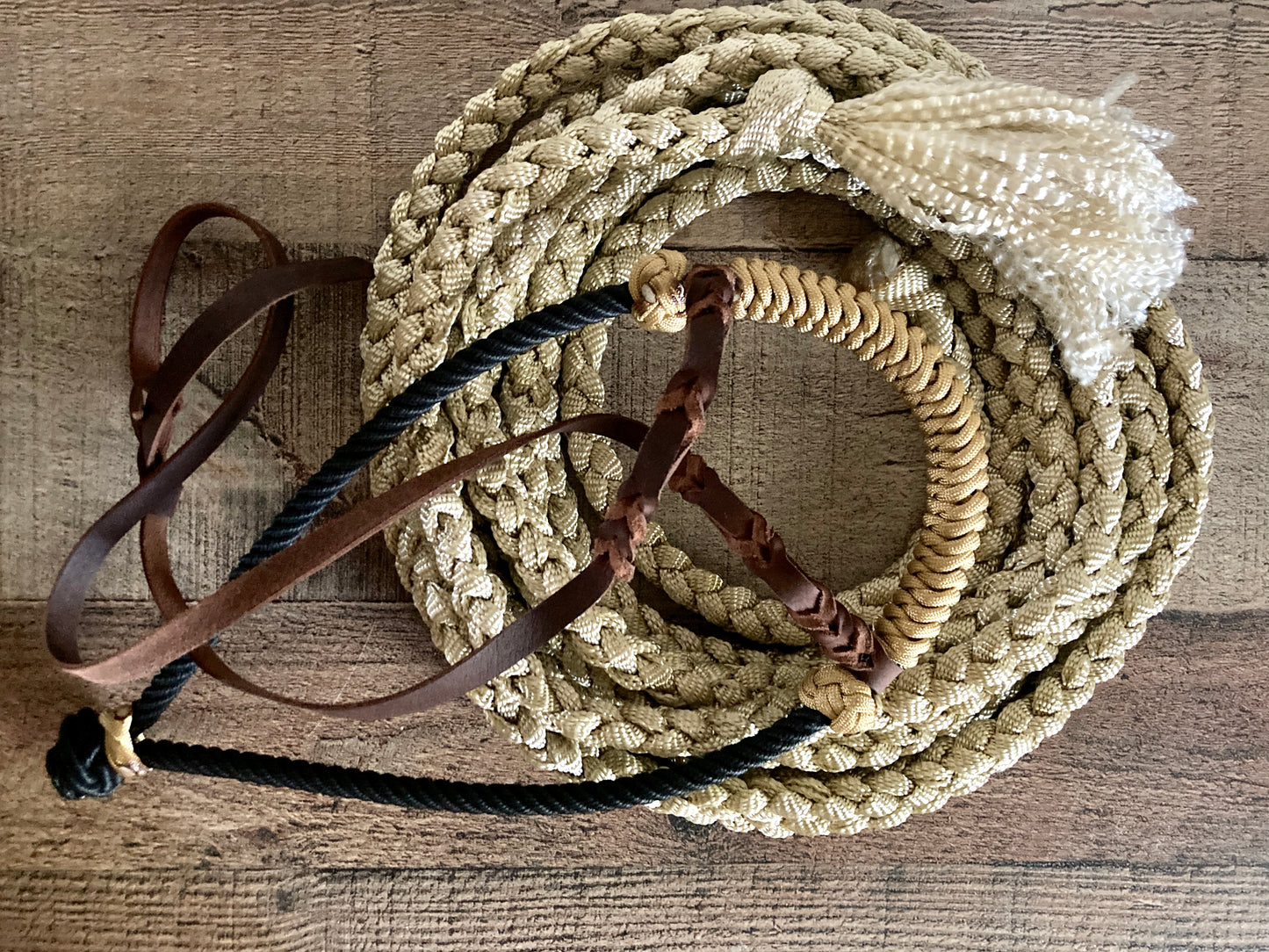 CUSTOM Lariat Hackamore and Mecate Set - Fits Most Horses - Made to Order