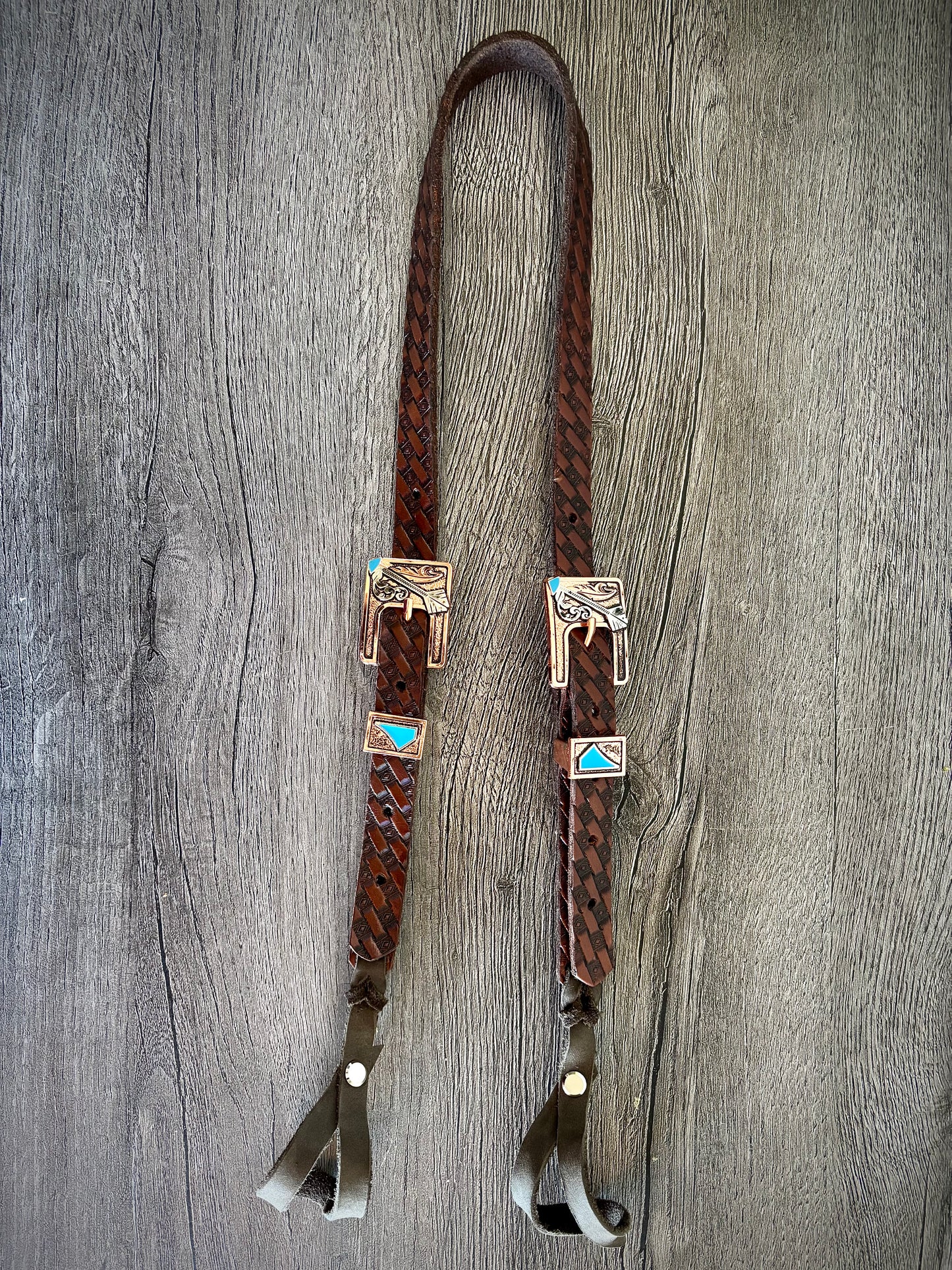 Hackamore/Bosal Hanger - Arrow - Hermann Oak Leather
