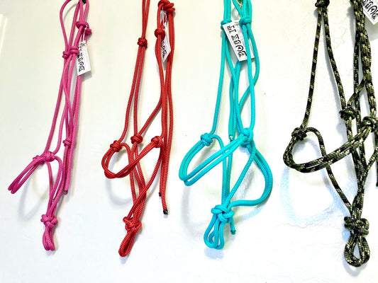 2knot Rope Halter Only - Assorted colors - All sizes