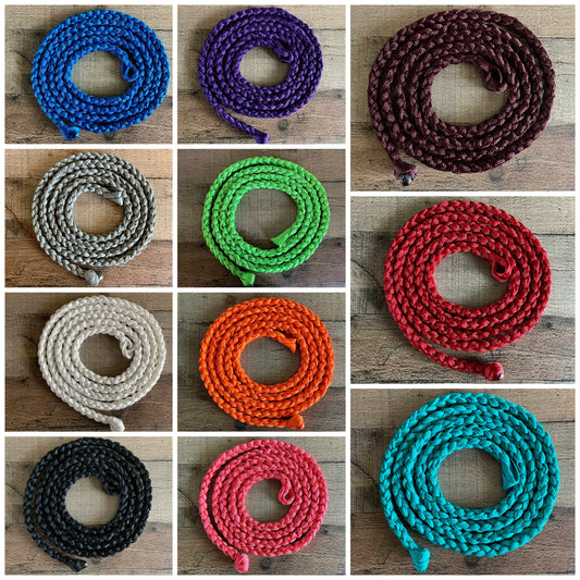 Lead Line with or without Bull Snap - Assorted colors