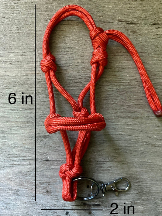 Personalized Horse Halter Key Chains - Assorted colors - Gift items