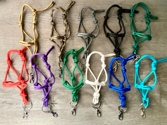 Horse Halter Key Chains - Assorted colors - Gift items